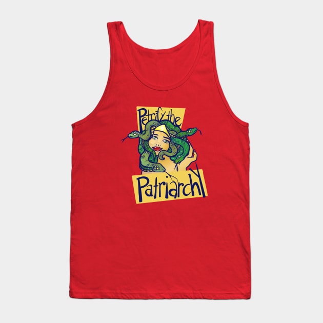 Petrify the Patriarchy Tank Top by bubbsnugg